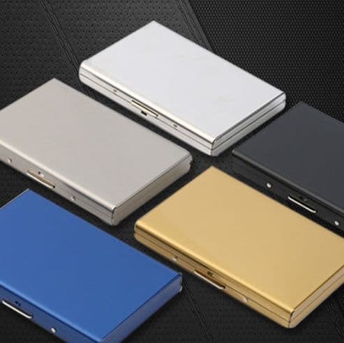 マネークリップ 不锈钢製薄型マネークリップ付き多機能カードケース